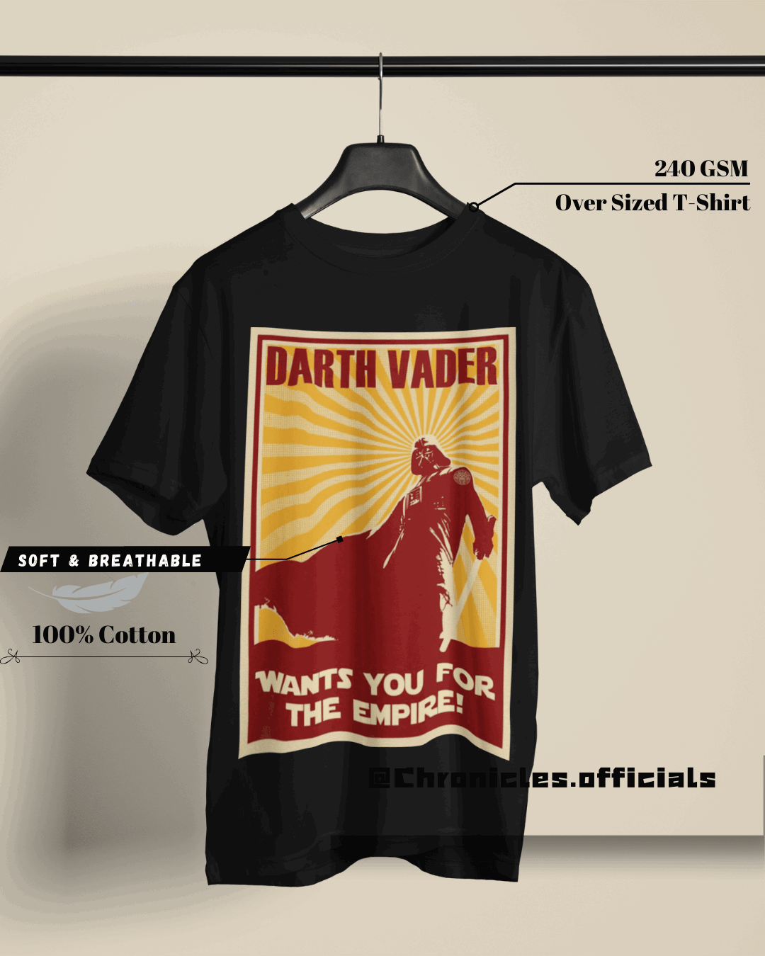 I want you - Darth Vader (Star Wars) | Oversized T-Shirt | Star Wars - CHRONICLES