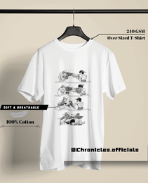 Ippo Training In Kamogawa Gym | Oversized T-Shirt | Anime - CHRONICLES