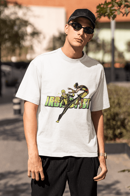 Iron Fist Vs Wolverine | Oversized T-Shirt | Iron Fist - CHRONICLES