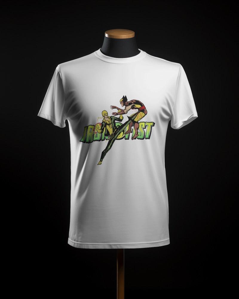 Iron Fist Vs Wolverine | Oversized T-Shirt | Iron Fist - CHRONICLES