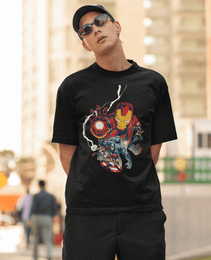 Iron Man All Avengers  | Oversized T-Shirt | Marvel - CHRONICLES