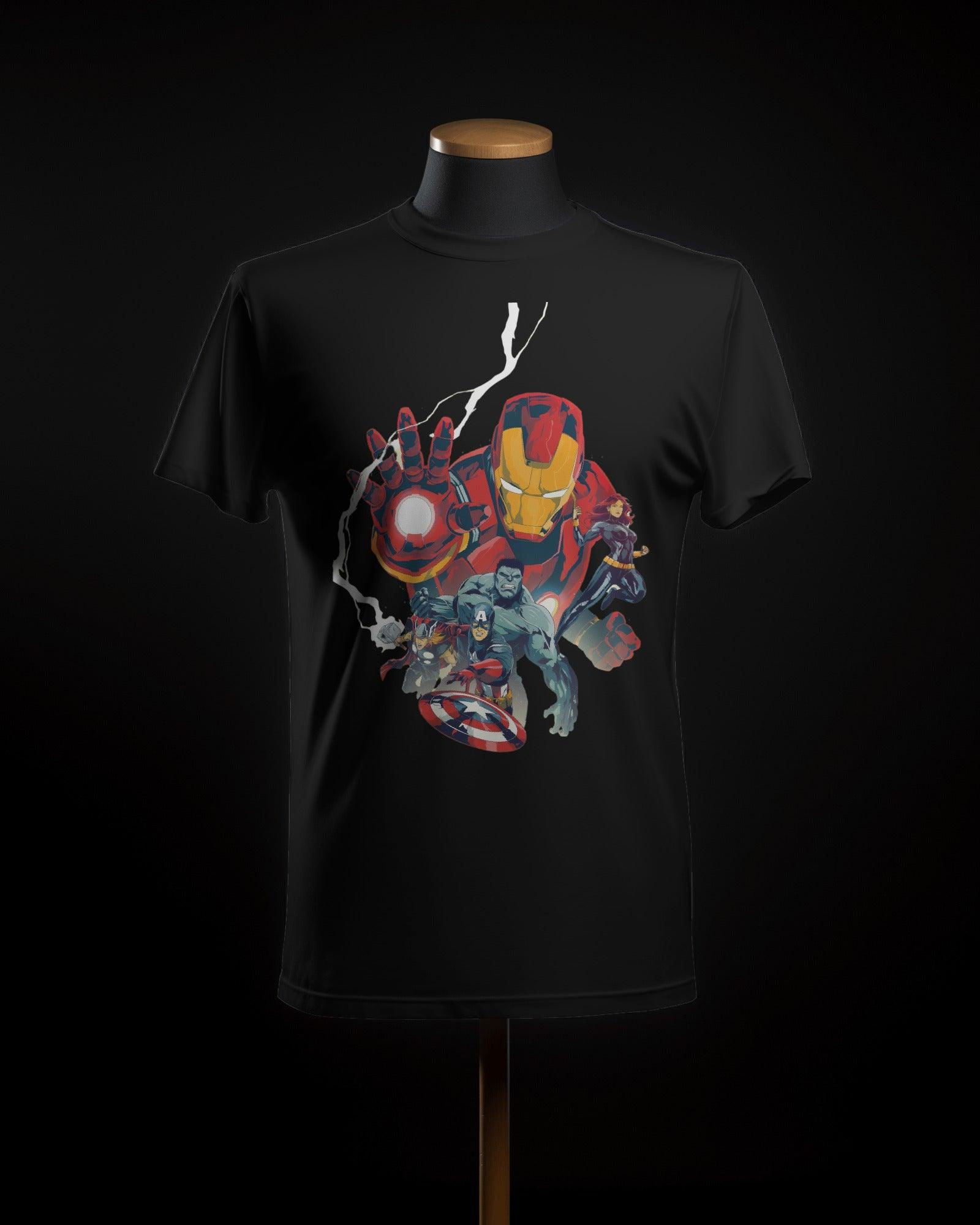 Iron Man All Avengers  | Oversized T-Shirt | Marvel - CHRONICLES