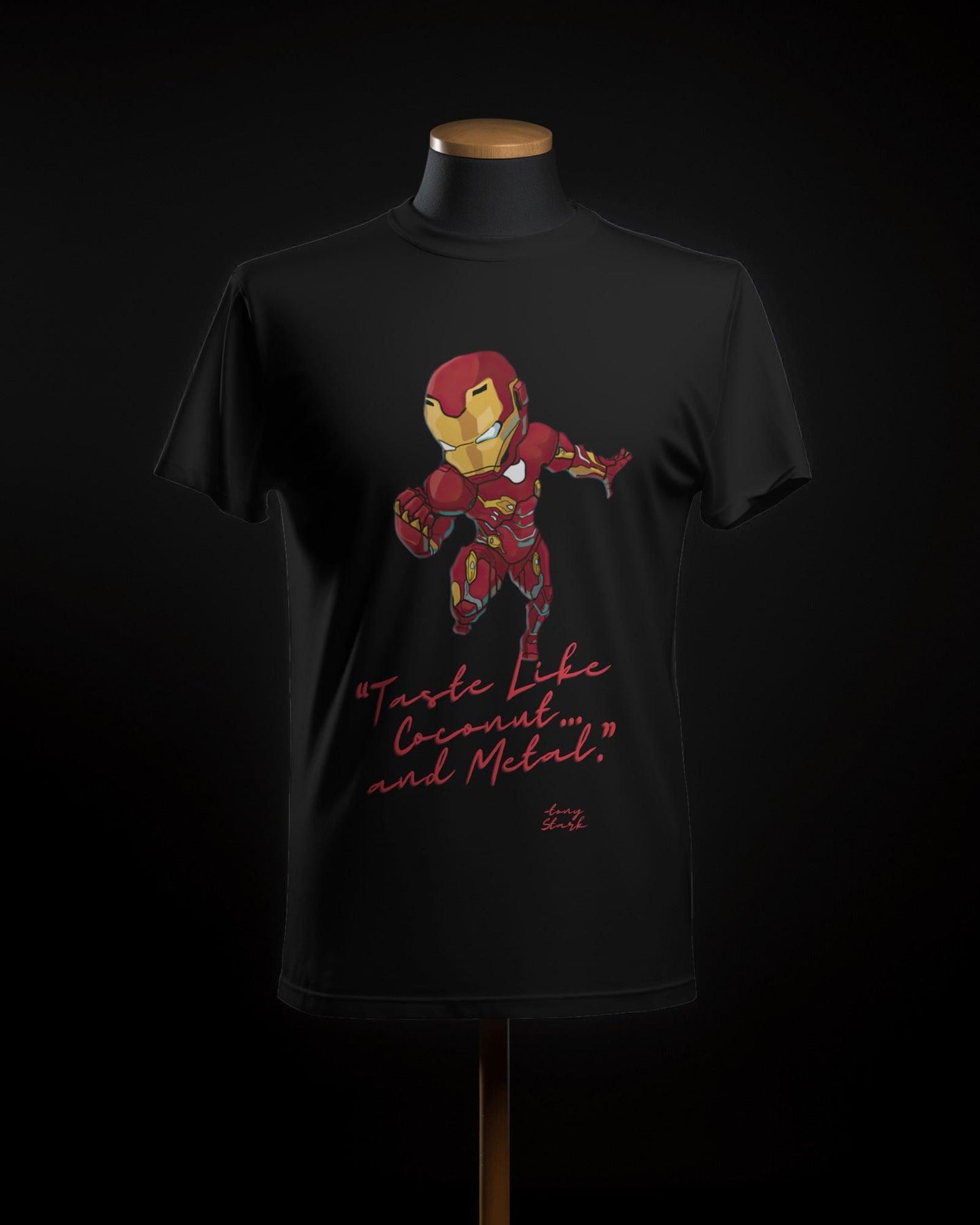 Iron Man “Taste Like Coconut... and Metal” | Oversized T-Shirt | Marvel - CHRONICLES