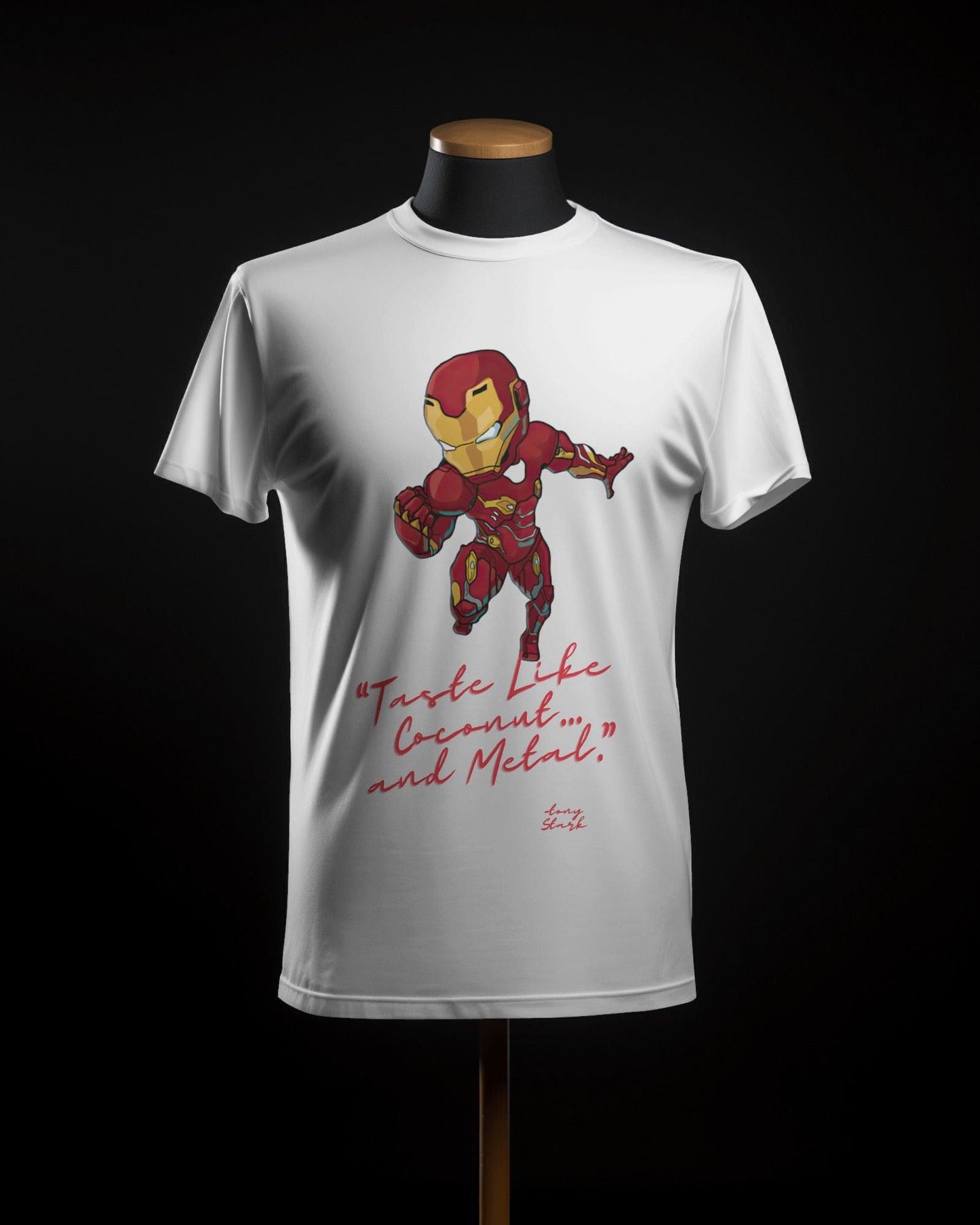 Iron Man “Taste Like Coconut... and Metal” | Oversized T-Shirt | Marvel - CHRONICLES