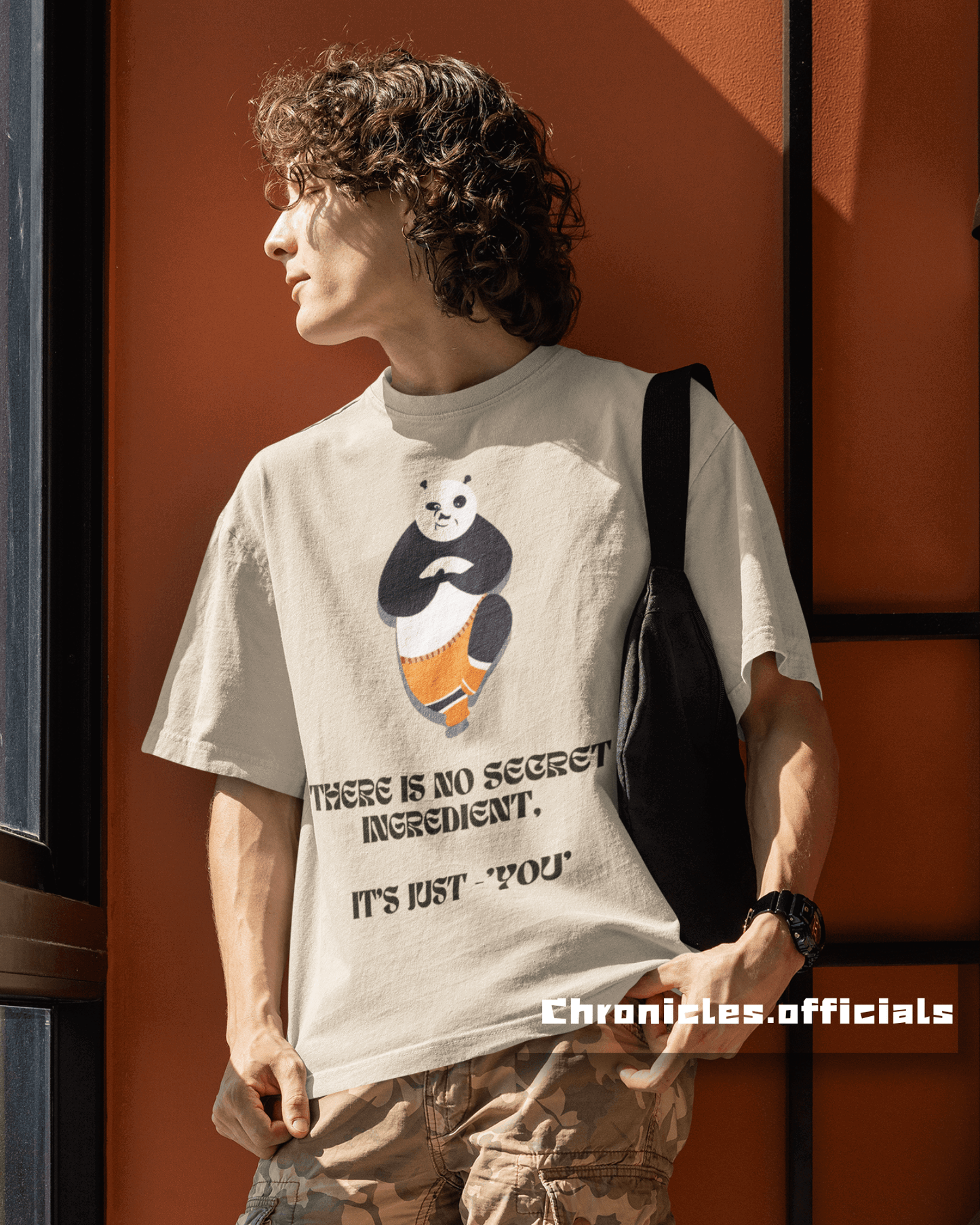 It Just You | Oversized T-Shirt | Kung Fu Panda - CHRONICLES
