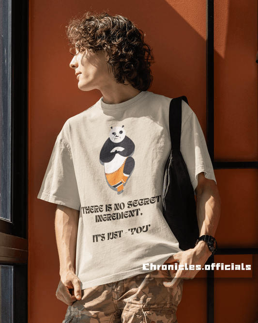 It Just You | Oversized T-Shirt | Kung Fu Panda - CHRONICLES