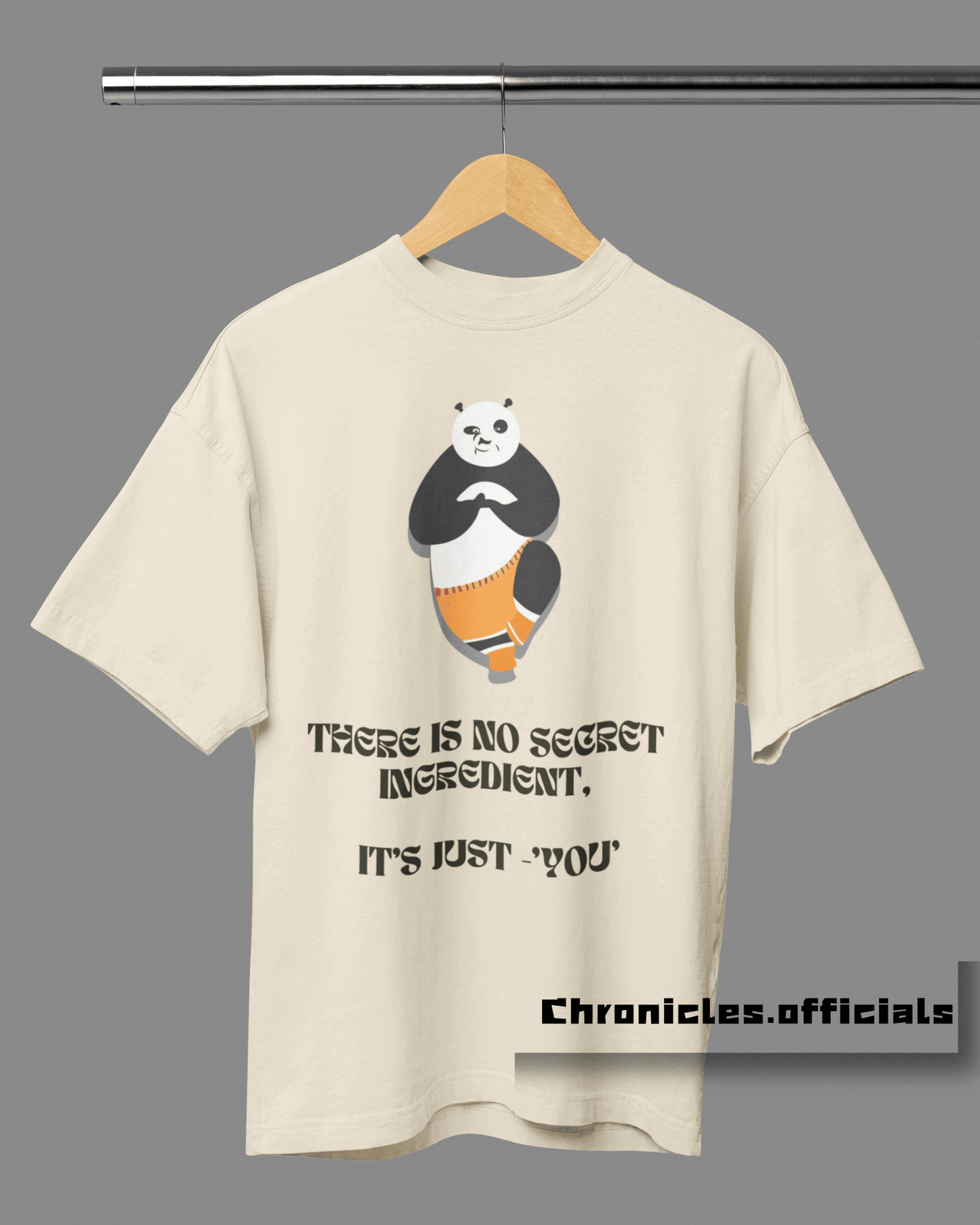 It Just You | Oversized T-Shirt | Kung Fu Panda - CHRONICLES