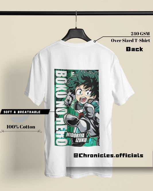 Izuku Midoriya | Oversized T-Shirt | My Hero Academia - CHRONICLES