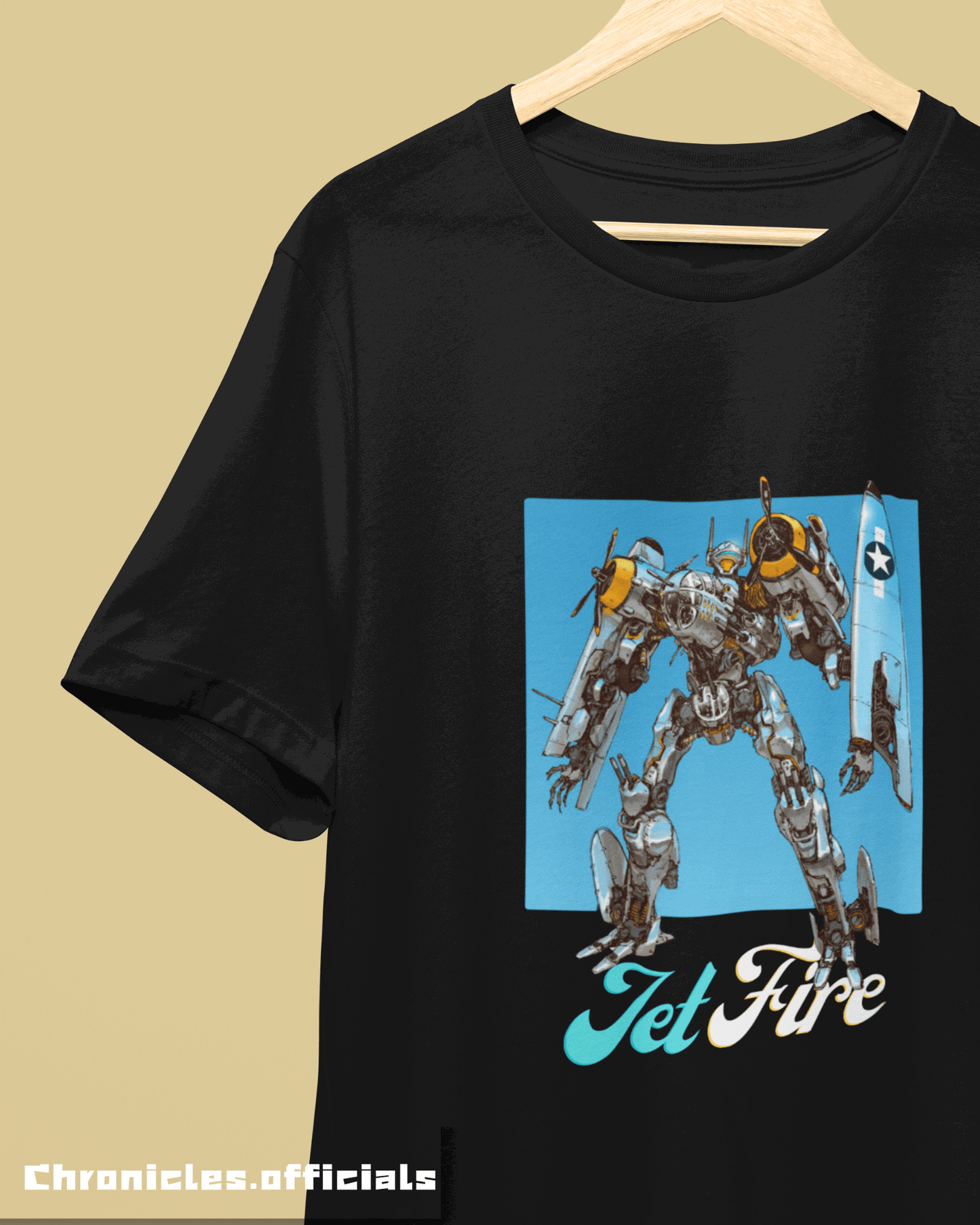 Jet-fire  | Oversized T-Shirt | Transformer - CHRONICLES