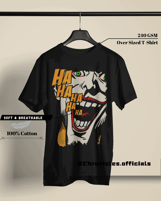 Joker - Old School Design | Oversized T-Shirt | DC Official - CHRONICLES