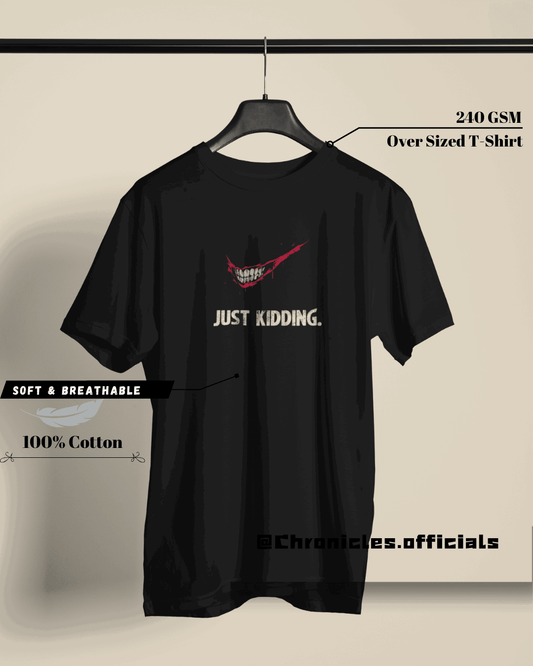 Just Kidding - Joker | Oversized T-Shirt | DC Official - CHRONICLES