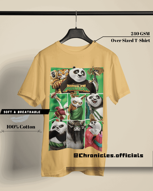 Kung Fu Panda | Oversized T-Shirt | Kung Fu Panda - CHRONICLES