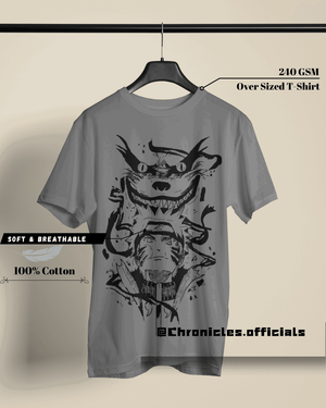Kurama The Wise Fox | Oversized T-Shirt | Naruto