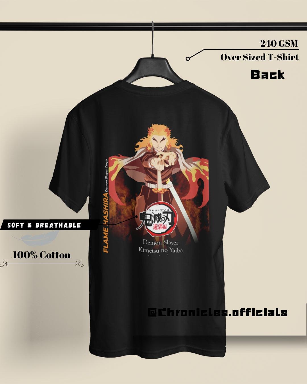 Kyōjurō Rengoku "Flame Hashira"| Oversized T-Shirt | Demon Slayer - CHRONICLES