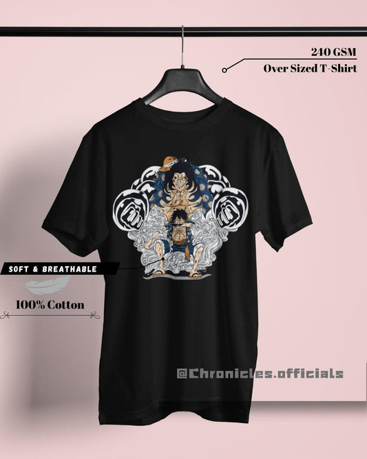 LUFFY GEAR 4 | Oversized T-Shirt | One Piece - CHRONICLES