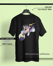 Luffy Punching KAIDO in Face | Oversized T-Shirt | One Piece - CHRONICLES