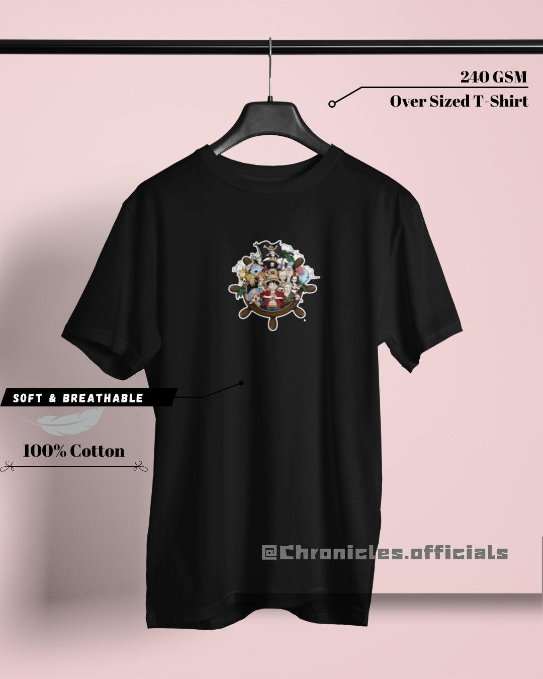 Luffy Punching KAIDO in Face | Oversized T-Shirt | One Piece - CHRONICLES