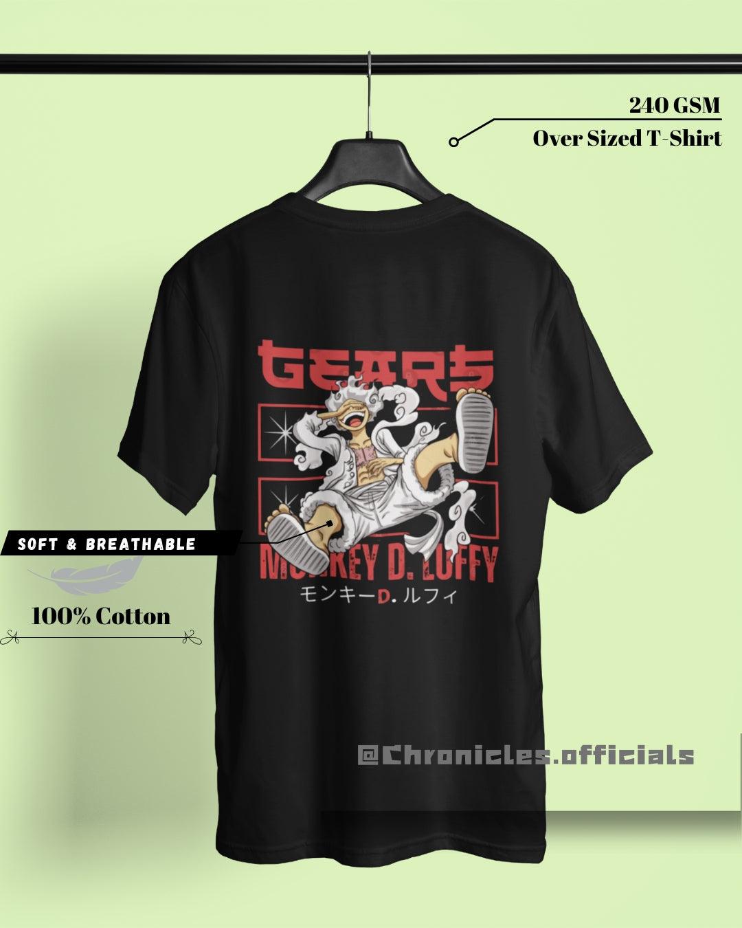 Luffy SON GOD NIKA | Oversized T-Shirt | One Piece - CHRONICLES