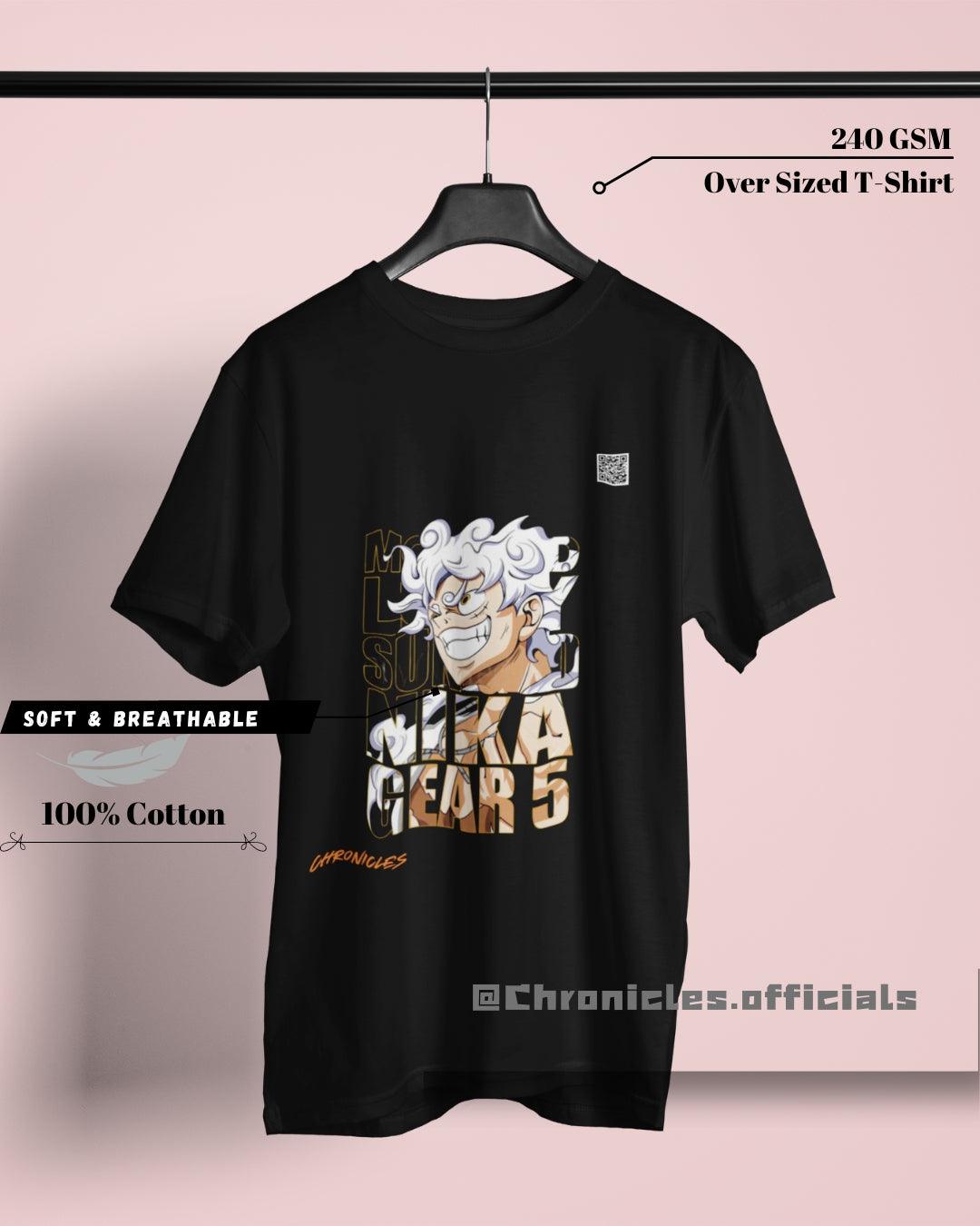 Luffy SON GOD NIKA | Oversized T-Shirt | One Piece - CHRONICLES