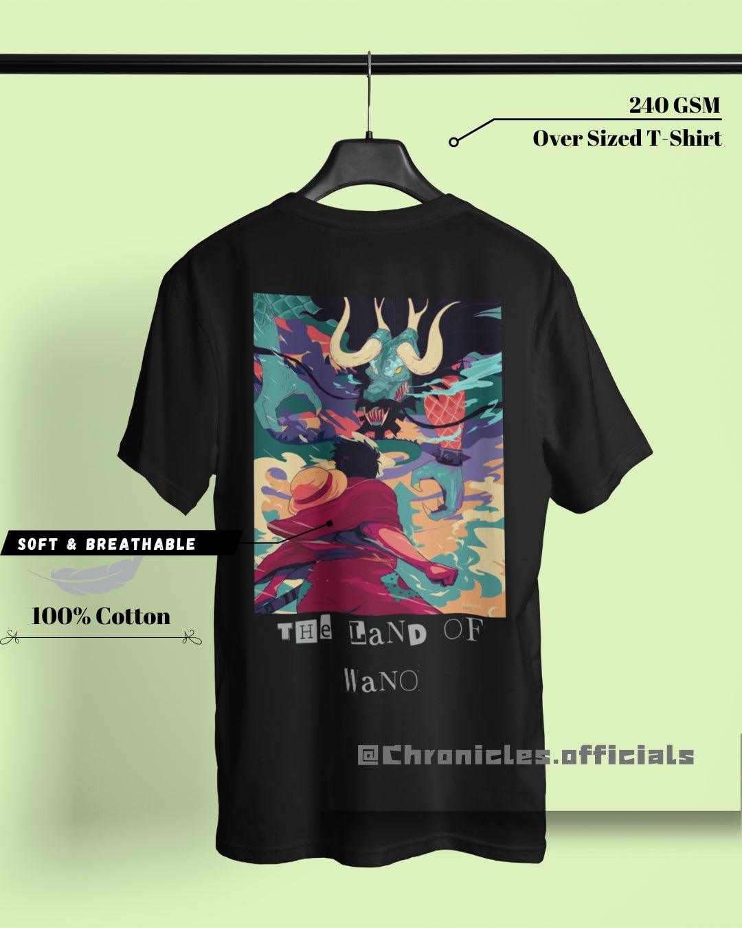 Luffy "Son God Nika, Kaida" | Oversized T-Shirt | One Piece - CHRONICLES