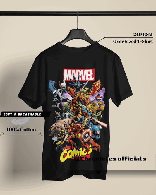 Marvel - Comics Inspired Design | Oversized T-Shirt | Marvel - CHRONICLES