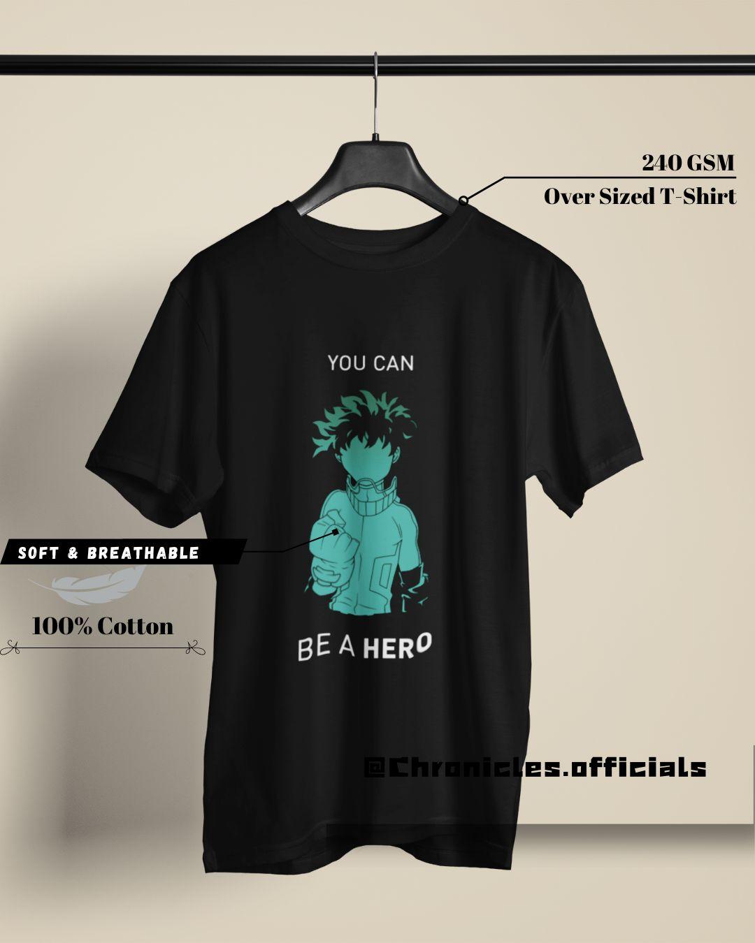 Midoriya & Bakugo "I want to be a Hero" | Oversized T-Shirt | My Hero Academia - CHRONICLES