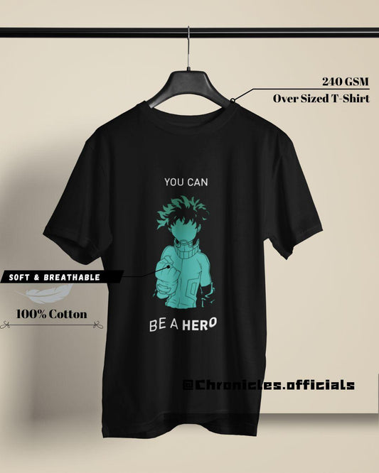 Midoriya & Bakugo "I want to be a Hero" | Oversized T-Shirt | My Hero Academia - CHRONICLES