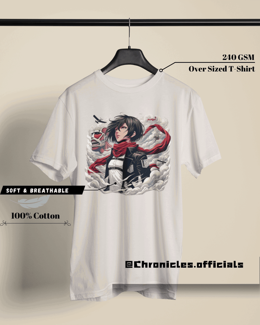 Mikasa Ackerman | Oversized T-Shirt | Attack On Titan - CHRONICLES