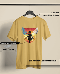Mikasa The Savior | Oversized T-Shirt | Attack On Titan - CHRONICLES