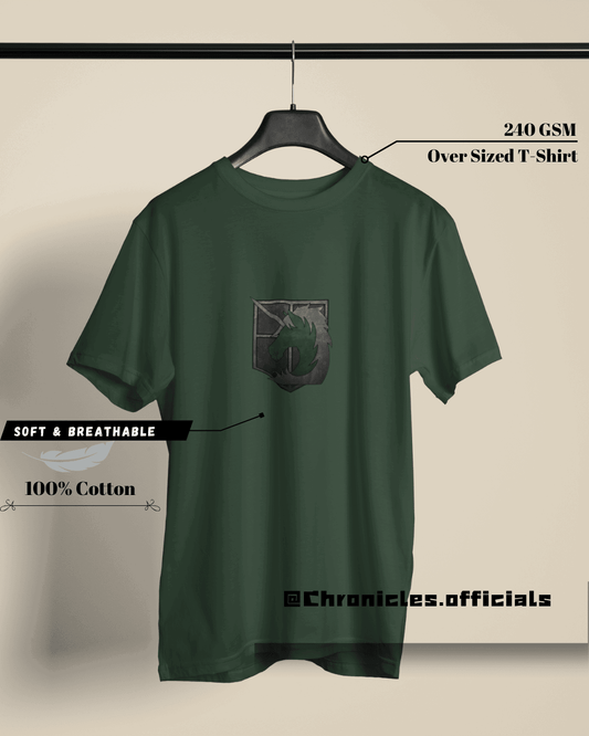 Military Police - AOT | Oversized T-Shirt | Attack On Titan - CHRONICLES