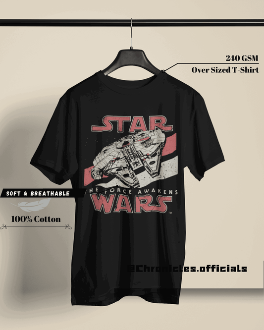 Millennium Falcon (Star Wars) | Oversized T-Shirt | Star Wars - CHRONICLES
