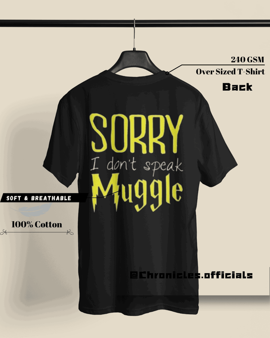 Muggles and Hogwarts | Oversized T-Shirt | HARRY POTTER - CHRONICLES