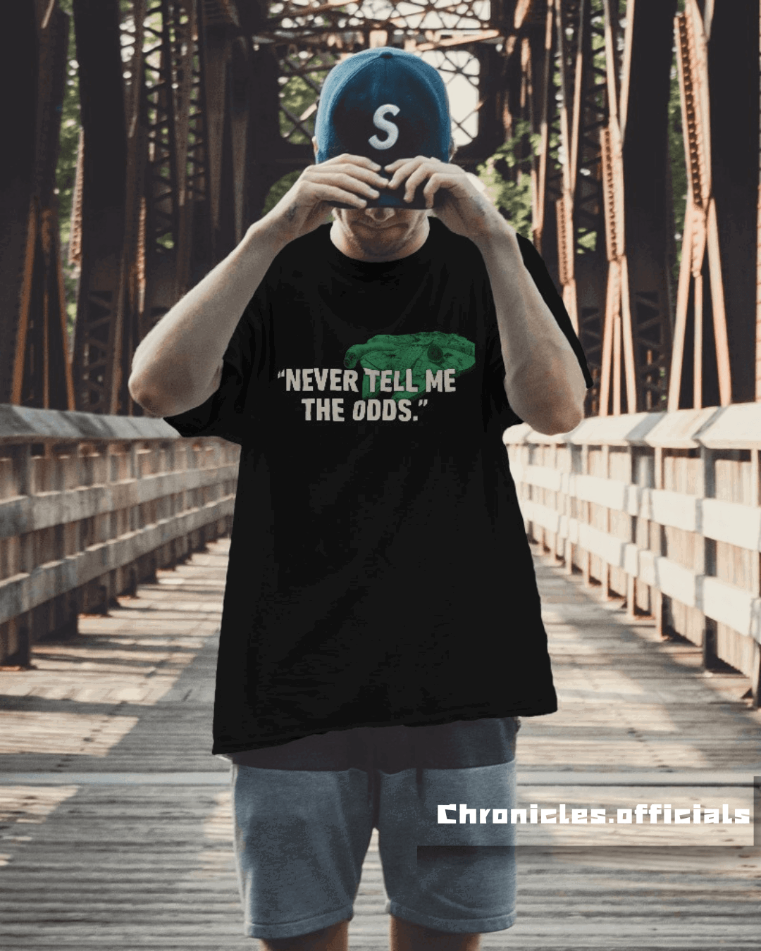 Never Tell Me The Odds 'Han Solo' | Oversized T-Shirt | Star Wars - CHRONICLES