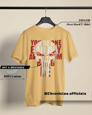 One day away | Oversized T-Shirt | The Punisher