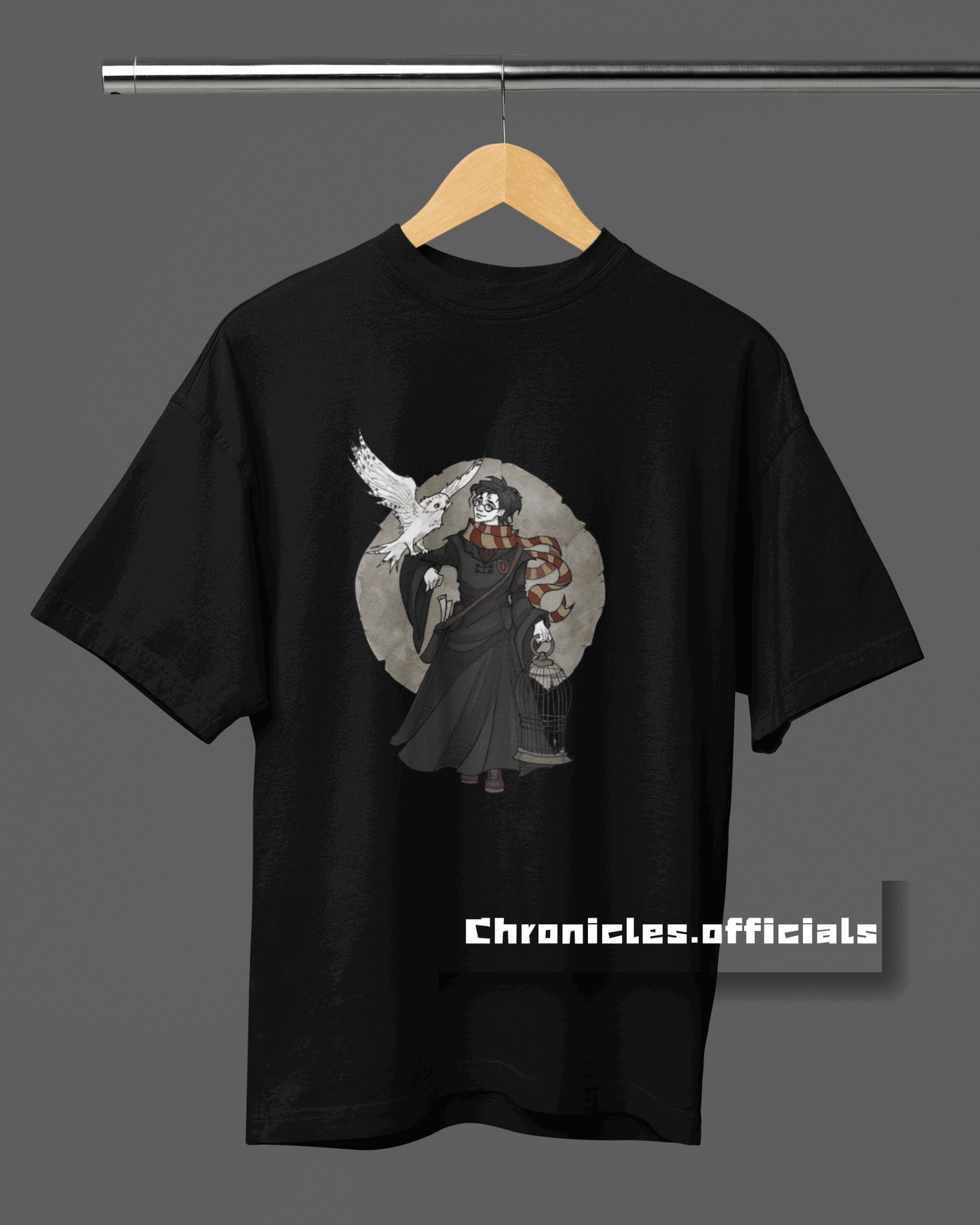 Owl 'Harry Potter'  | Oversized T-Shirt | WB Official - CHRONICLES