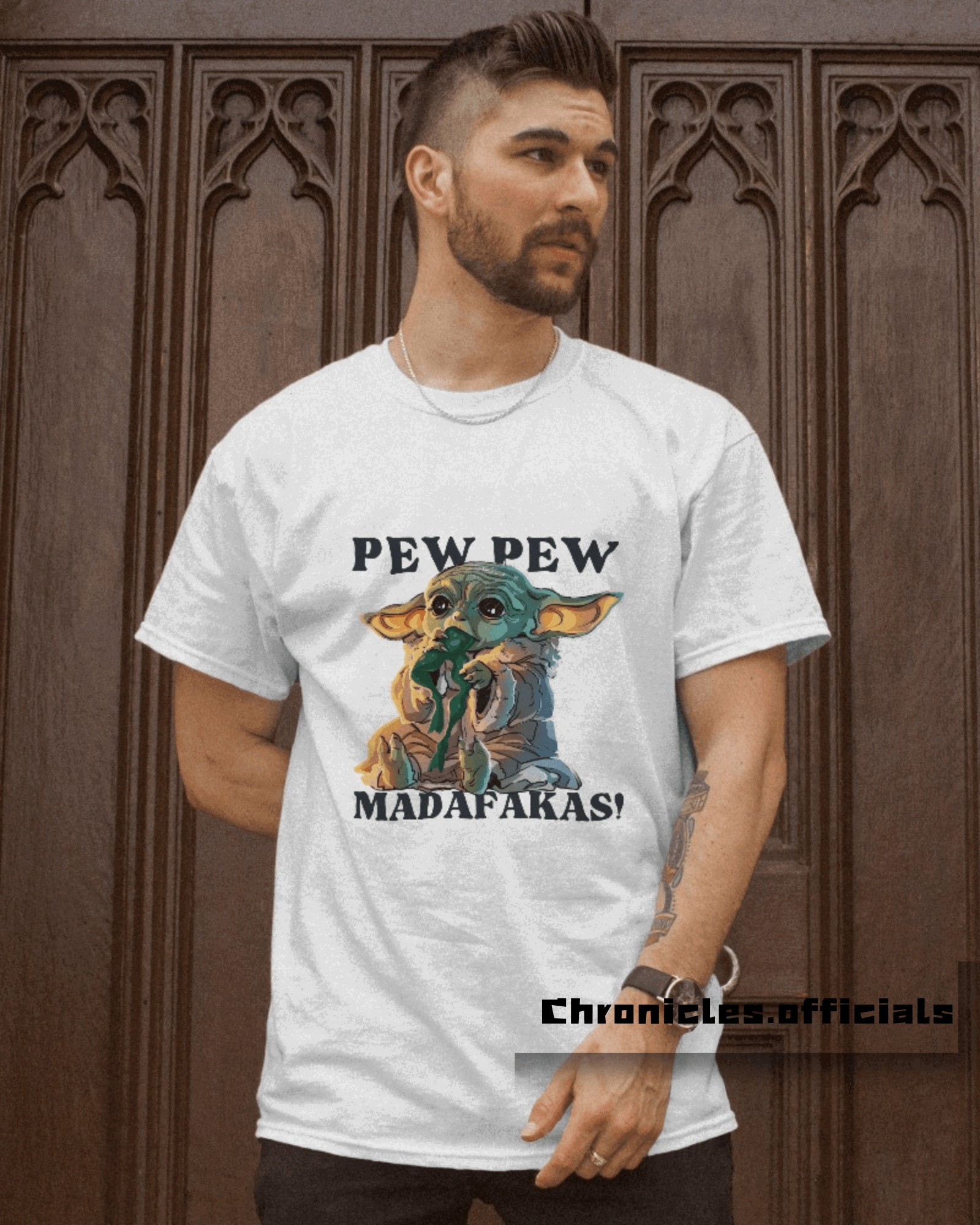 Pew Pew 'MADAFAKAS' | Oversized T-Shirt | Star Wars - CHRONICLES