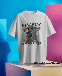 Pew Pew 'MADAFAKAS' | Oversized T-Shirt | Star Wars - CHRONICLES