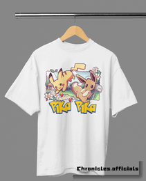 Pikachu 'Pika Pika' | Oversized T-Shirt | Pokemon - CHRONICLES