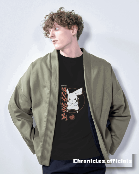 Pikachu in Action | Oversized T-Shirt | Pokémon - CHRONICLES