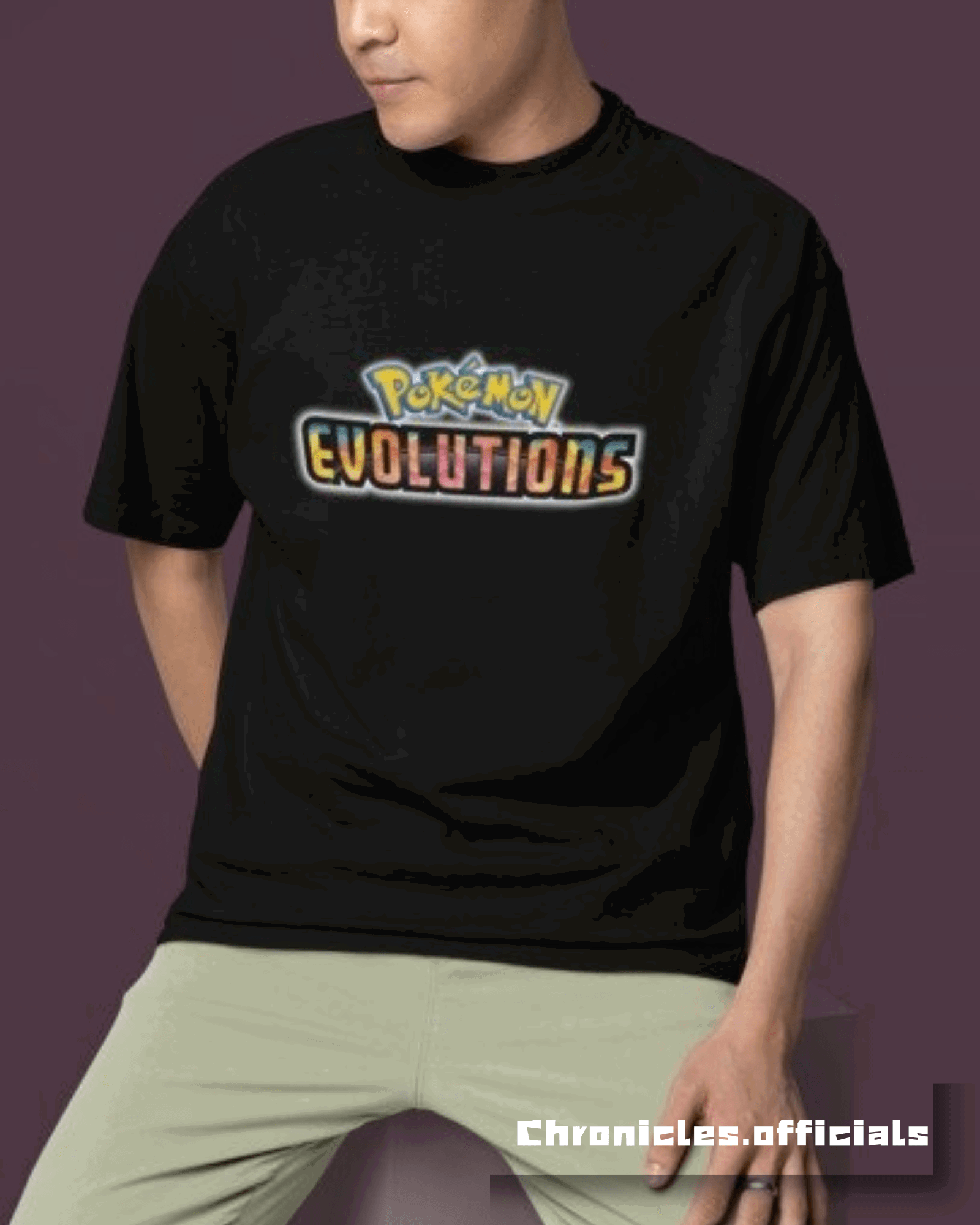 Pokémon Evolutions | Oversized T-Shirt | Pokémon - CHRONICLES