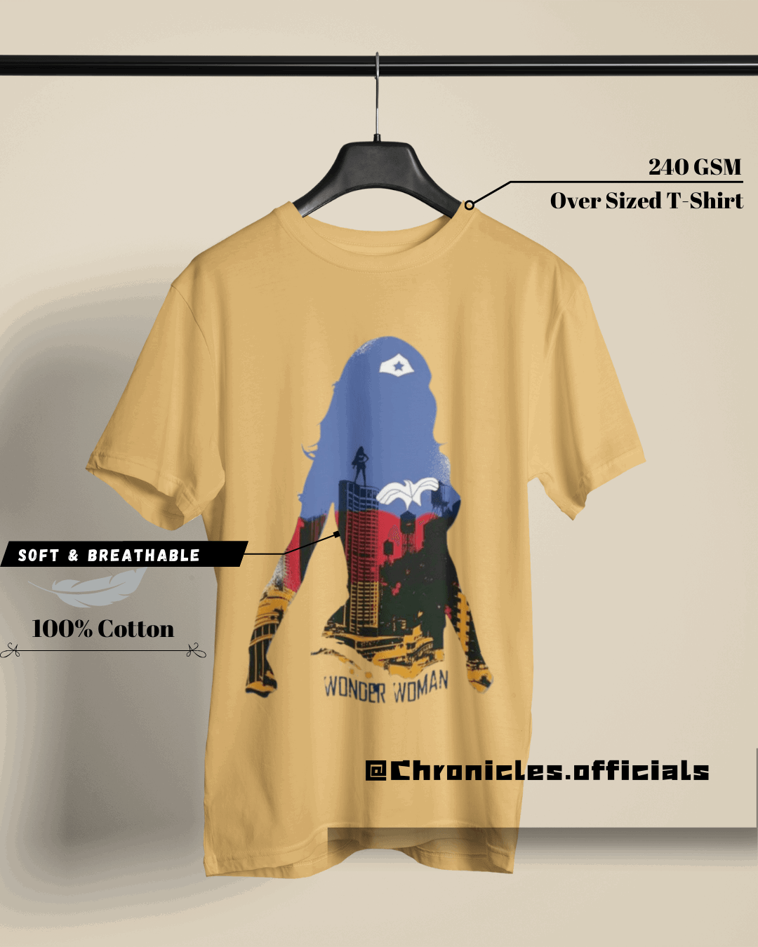 Princess Diana | Oversized T-Shirt | DC Official - CHRONICLES