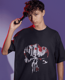 Punisher - Blooded Skull | Oversized T-Shirt | The Punisher - CHRONICLES