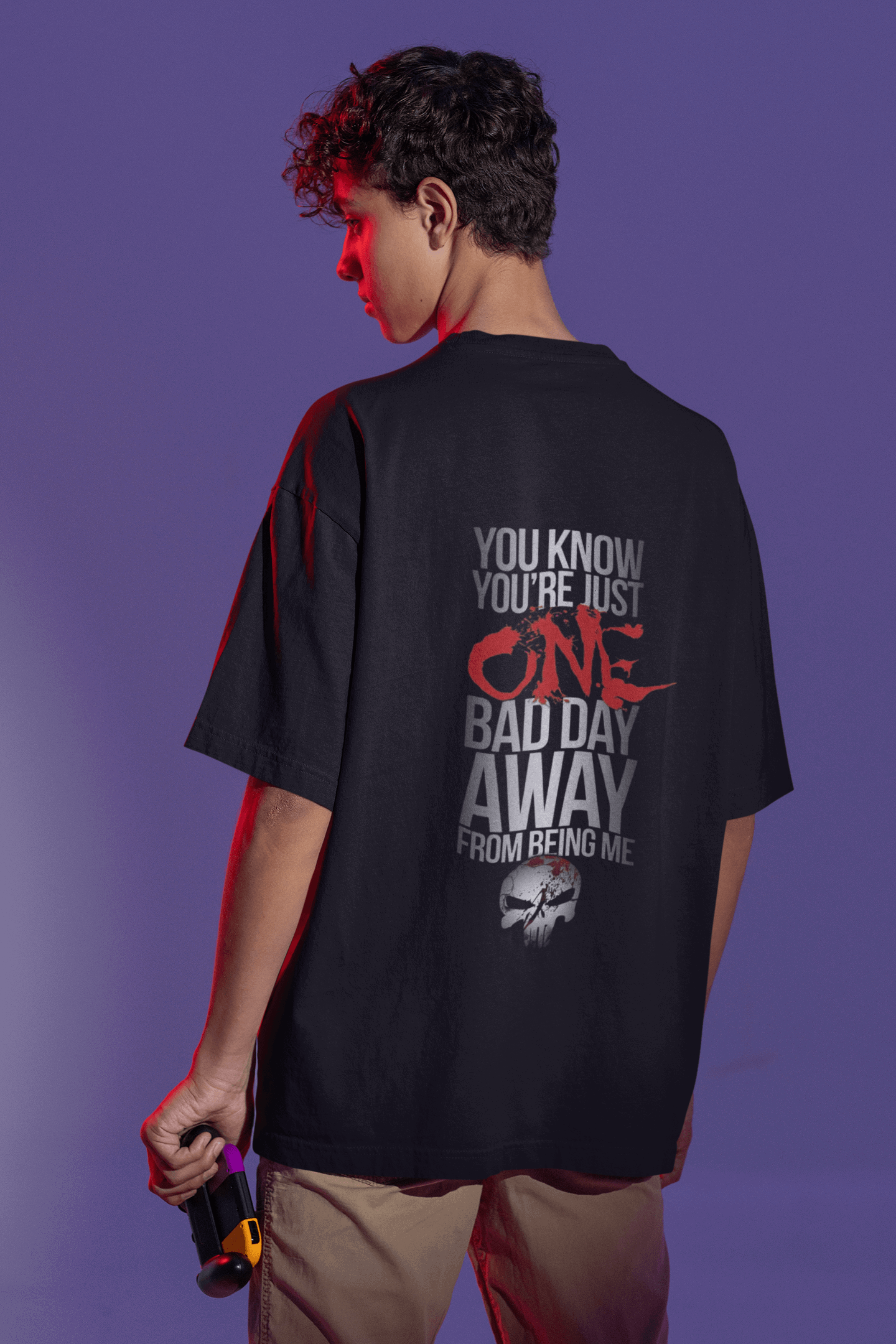Punisher - Blooded Skull | Oversized T-Shirt | The Punisher - CHRONICLES