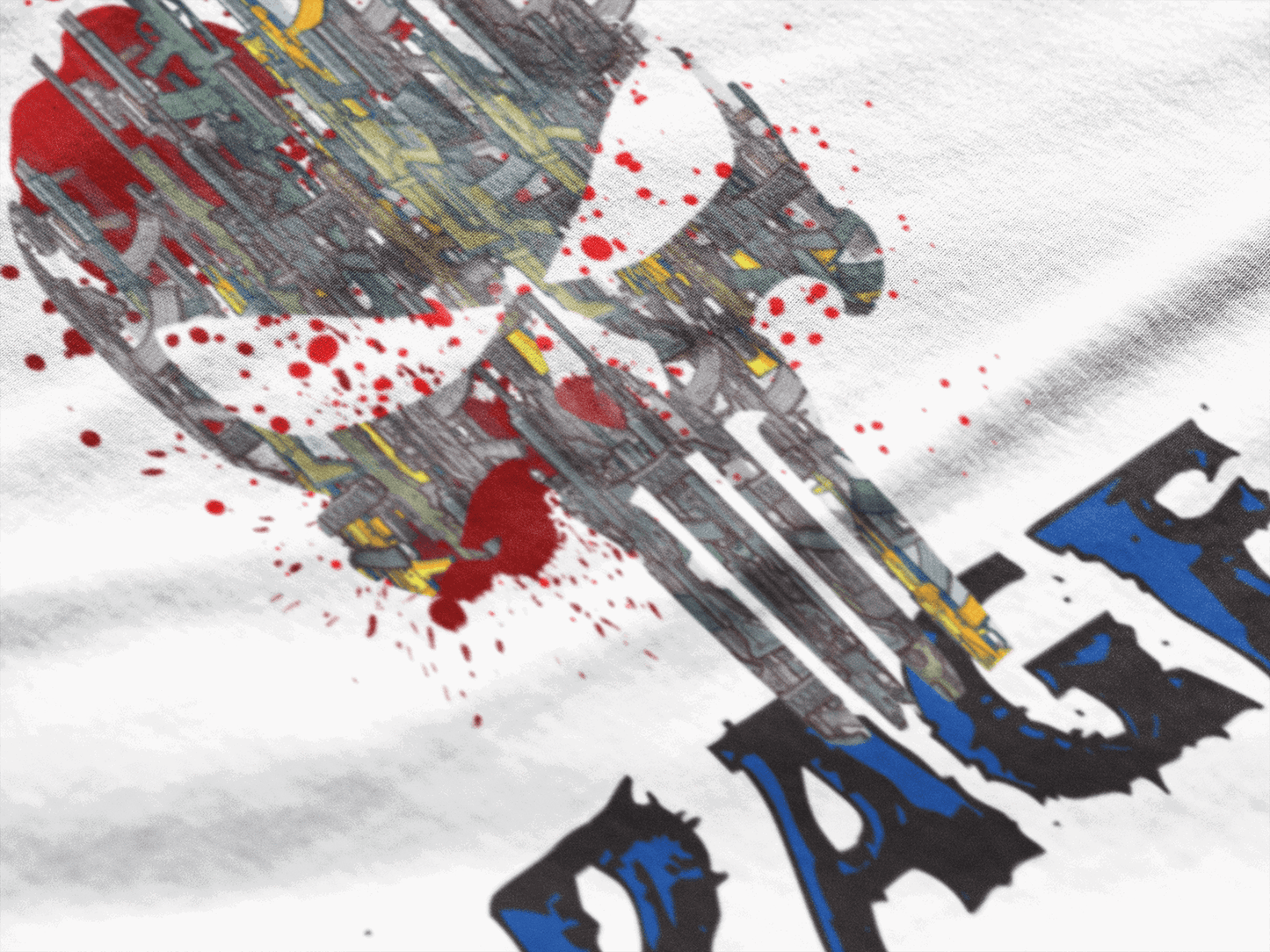 Rage Skull | Oversized T-Shirt | The Punisher - CHRONICLES