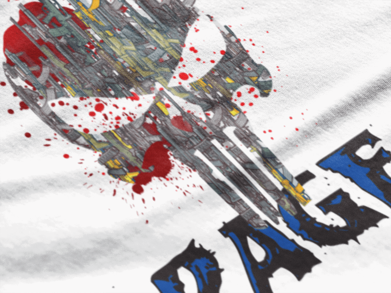 Rage Skull | Oversized T-Shirt | The Punisher - CHRONICLES