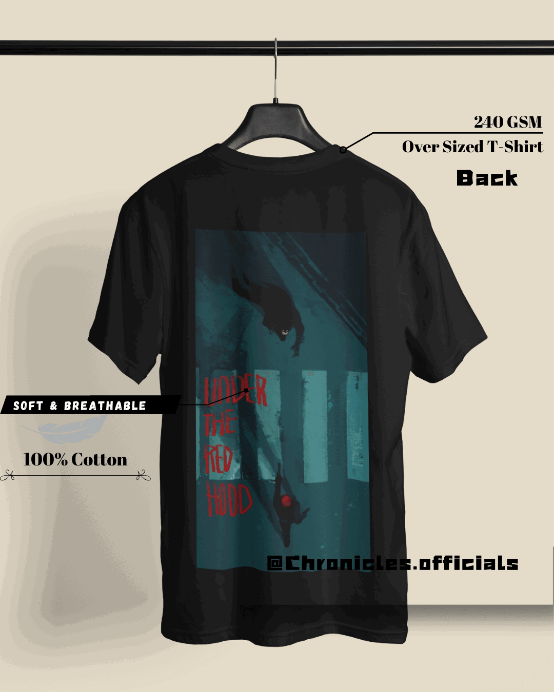 RedHood - Batman | Oversized T-Shirt | DC Official - CHRONICLES