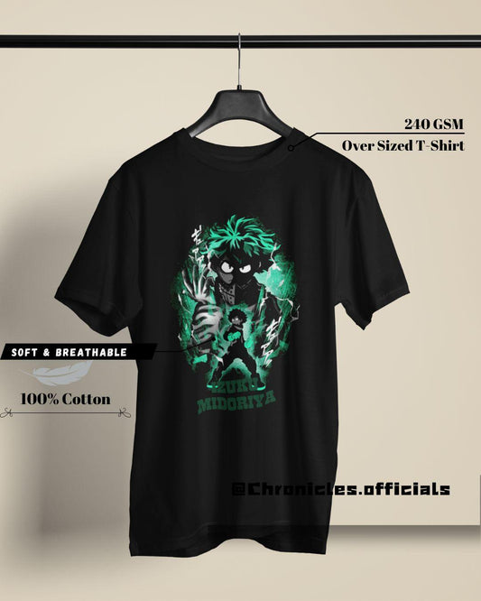 Rogue Midoriya| Oversized T-Shirt | My Hero Academia - CHRONICLES