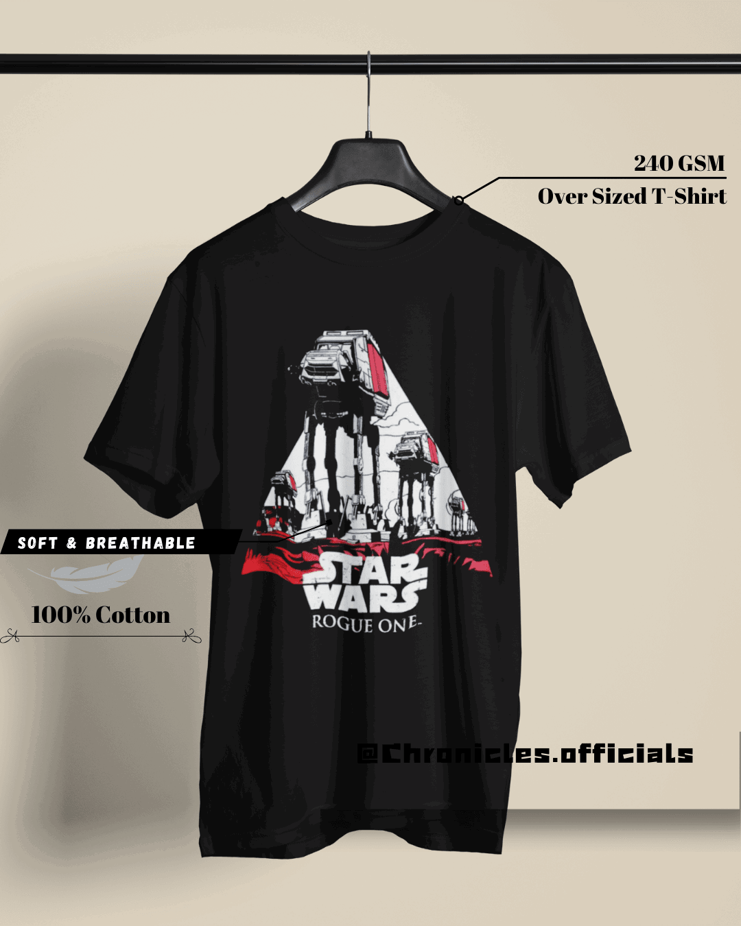 Rogue One - Star Wars  | Oversized T-Shirt | Star Wars - CHRONICLES