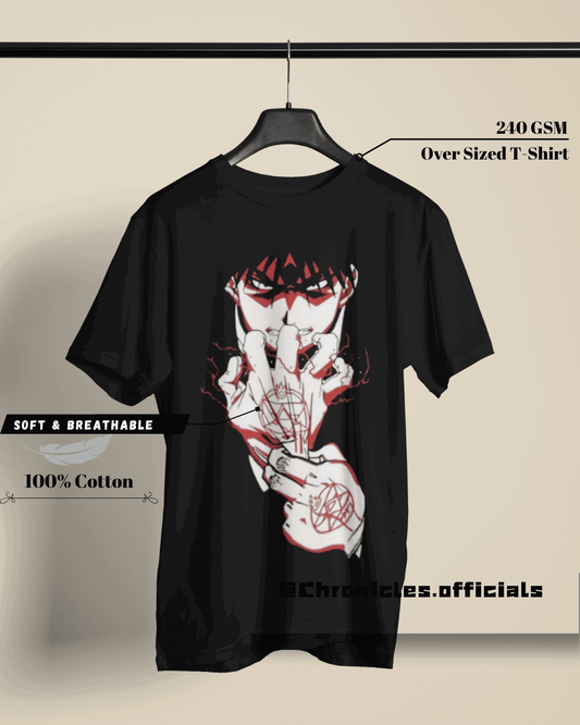 Roy Mustang | Oversized T-Shirt | Full Metal Alchemist - CHRONICLES