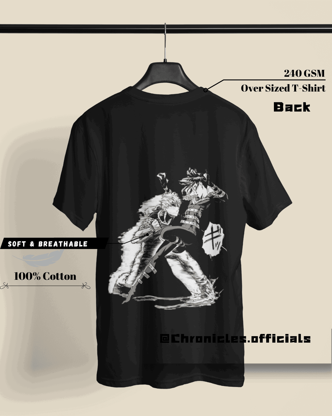 Saitama - I am watching you Genos | Oversized T-Shirt | One Punch Man - CHRONICLES